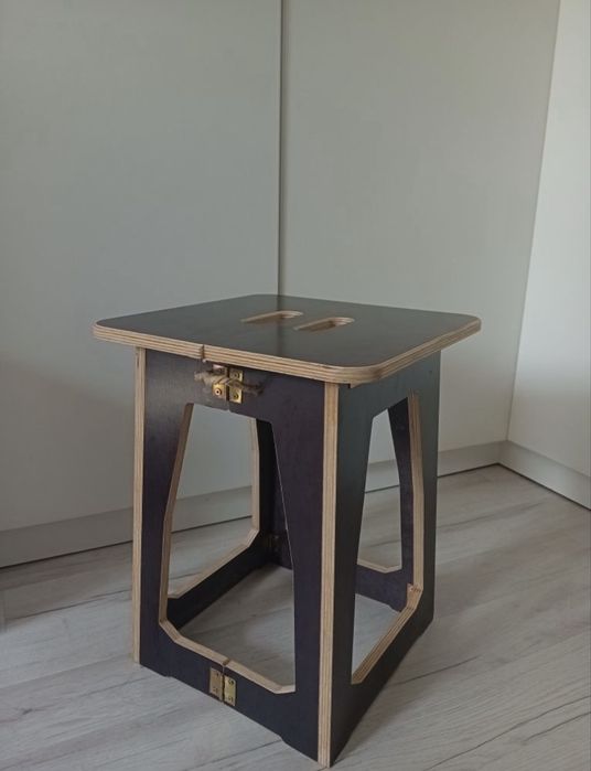 !Okazja! Akcesoria kempingowe Skladany taboret ze sklejki wodoodpornej