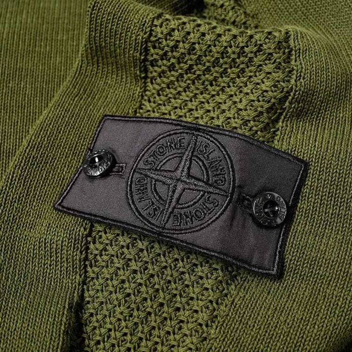 Светр STONE ISLAND 504A2 Crewneck Sweater Shadow Project Olive SI012