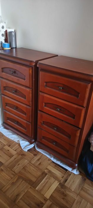 Komoda szuflady drewno duże do salonu sypialni jadalni