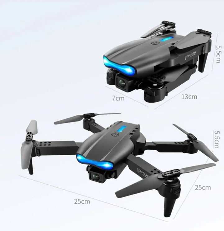 Dron E99Pro 2 kamery quadrocopter WiFi czarny
