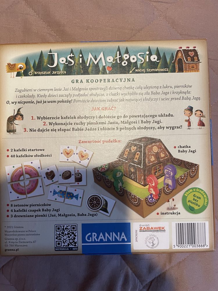 Gra planszowa Jaś i Małgosia