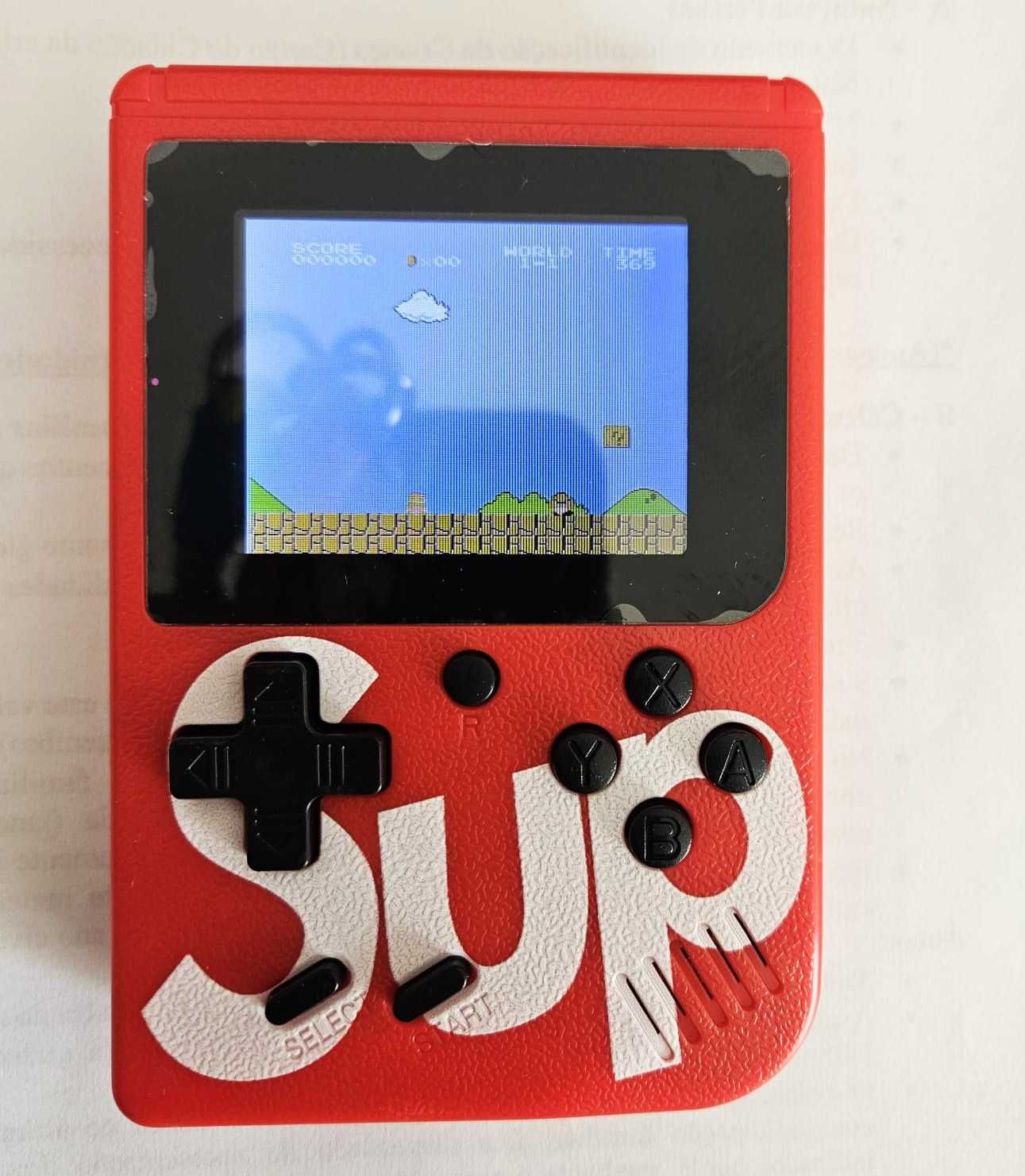 Consola de jogos retro portátil