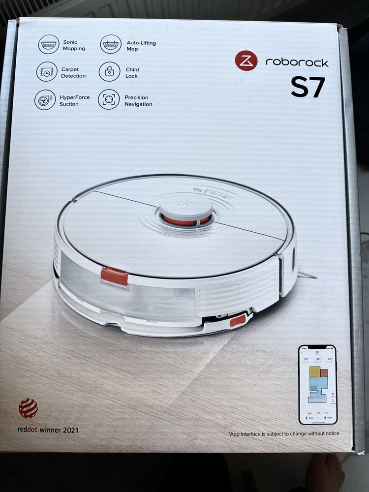 Робот пылесос Roborock S7 моющий