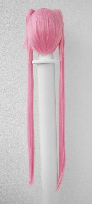 Sakura Miku Hatsune cosplay wig długa różowa peruka z kitkami vocaloid