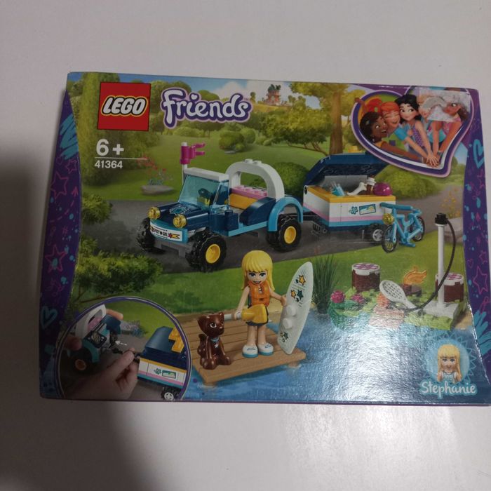 LEGO 41364 Friends, Łazik z przyczepką Stephanie