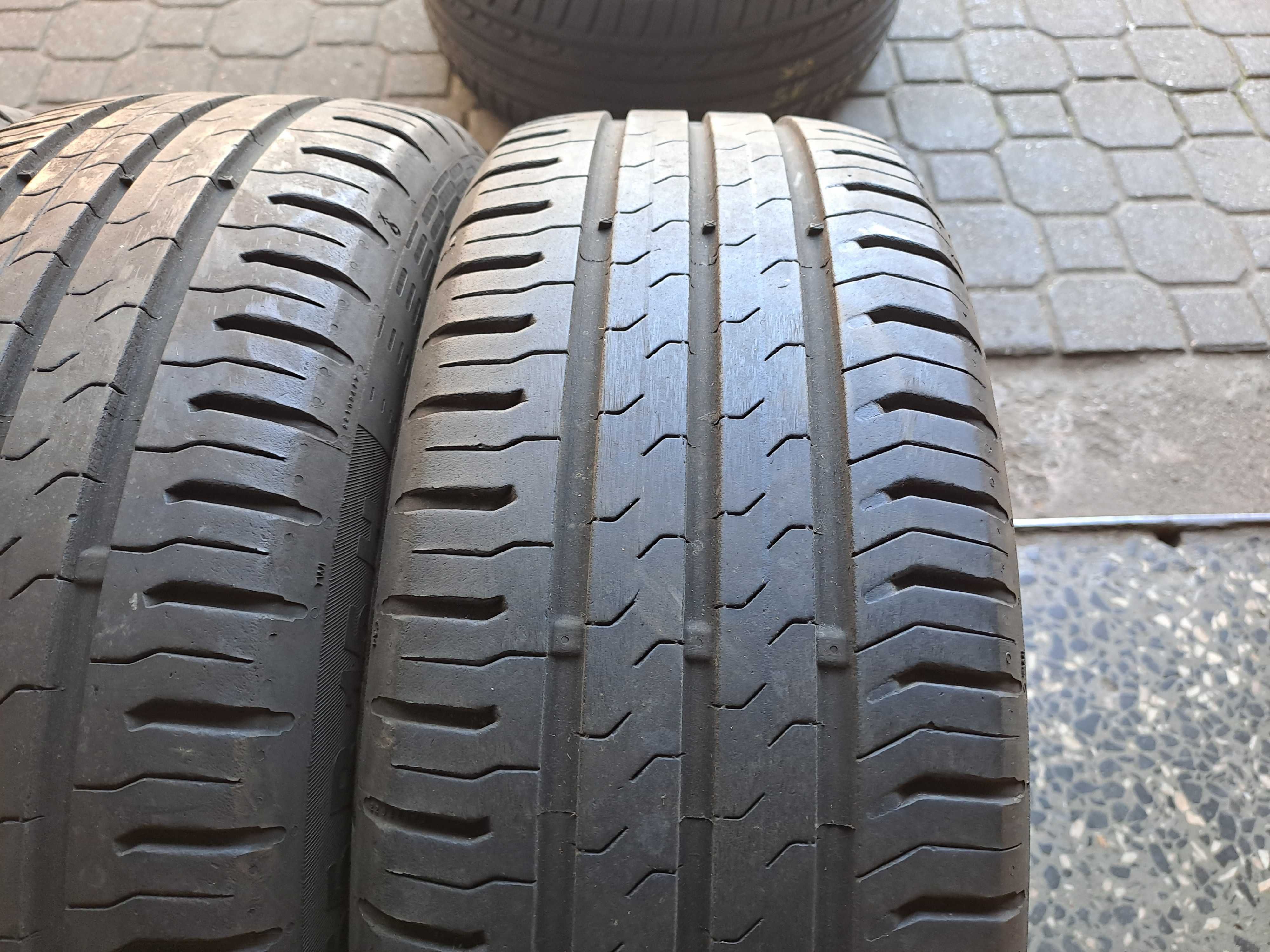 185/55r15 continental opony letnie uzywane sprzedam 2szt lub 4szt