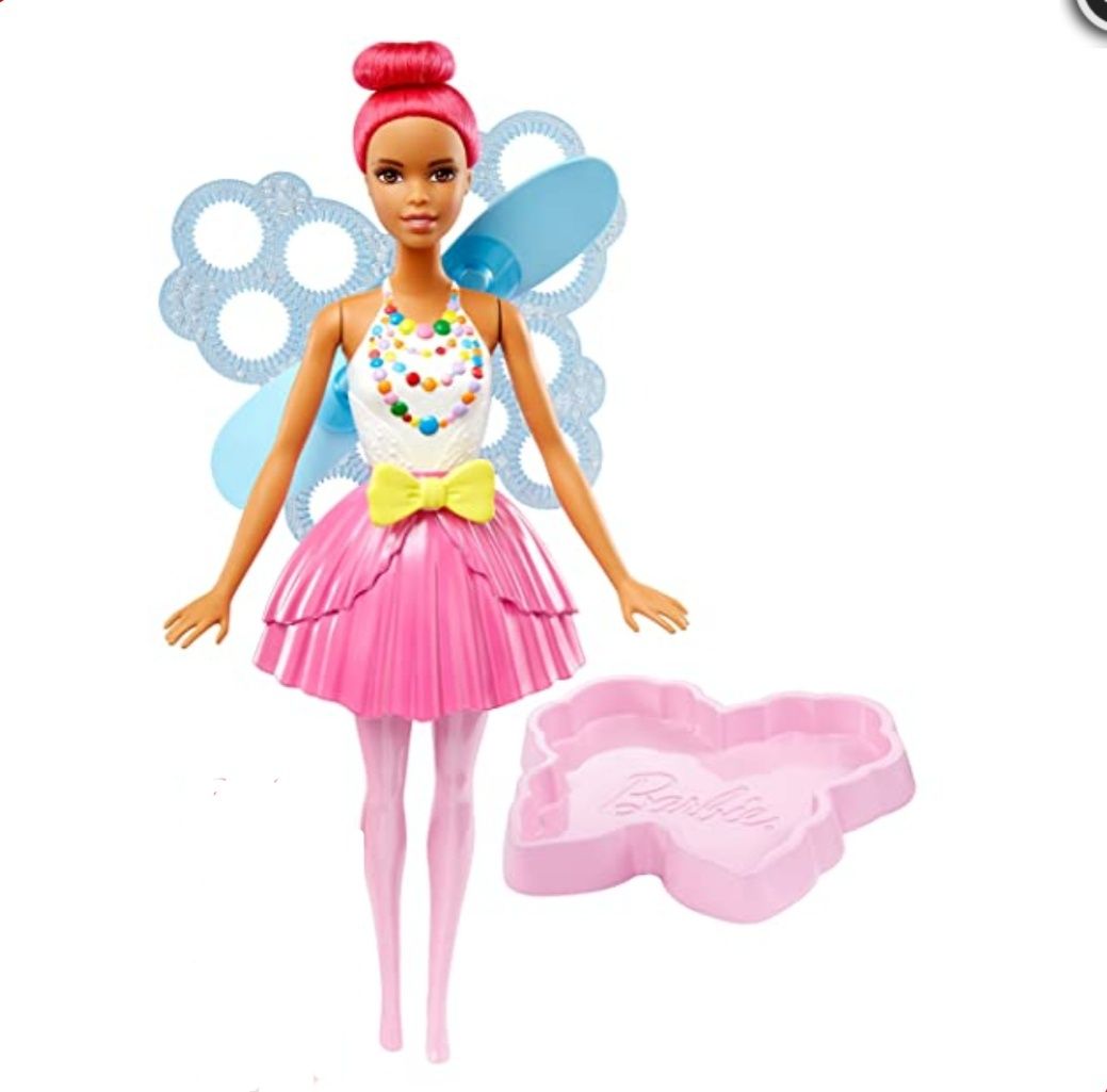 Lalka Barbie Bąbelkowa Wróżka, bańki mydlane