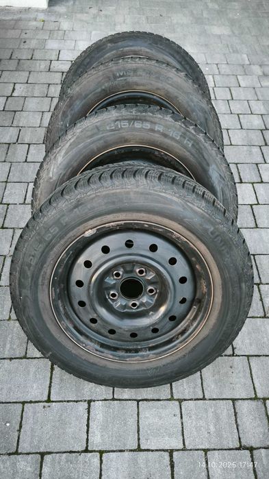 Felgi stalowe Nissan Qashqai, Juke, Dacia Duster z oponami zimowymi