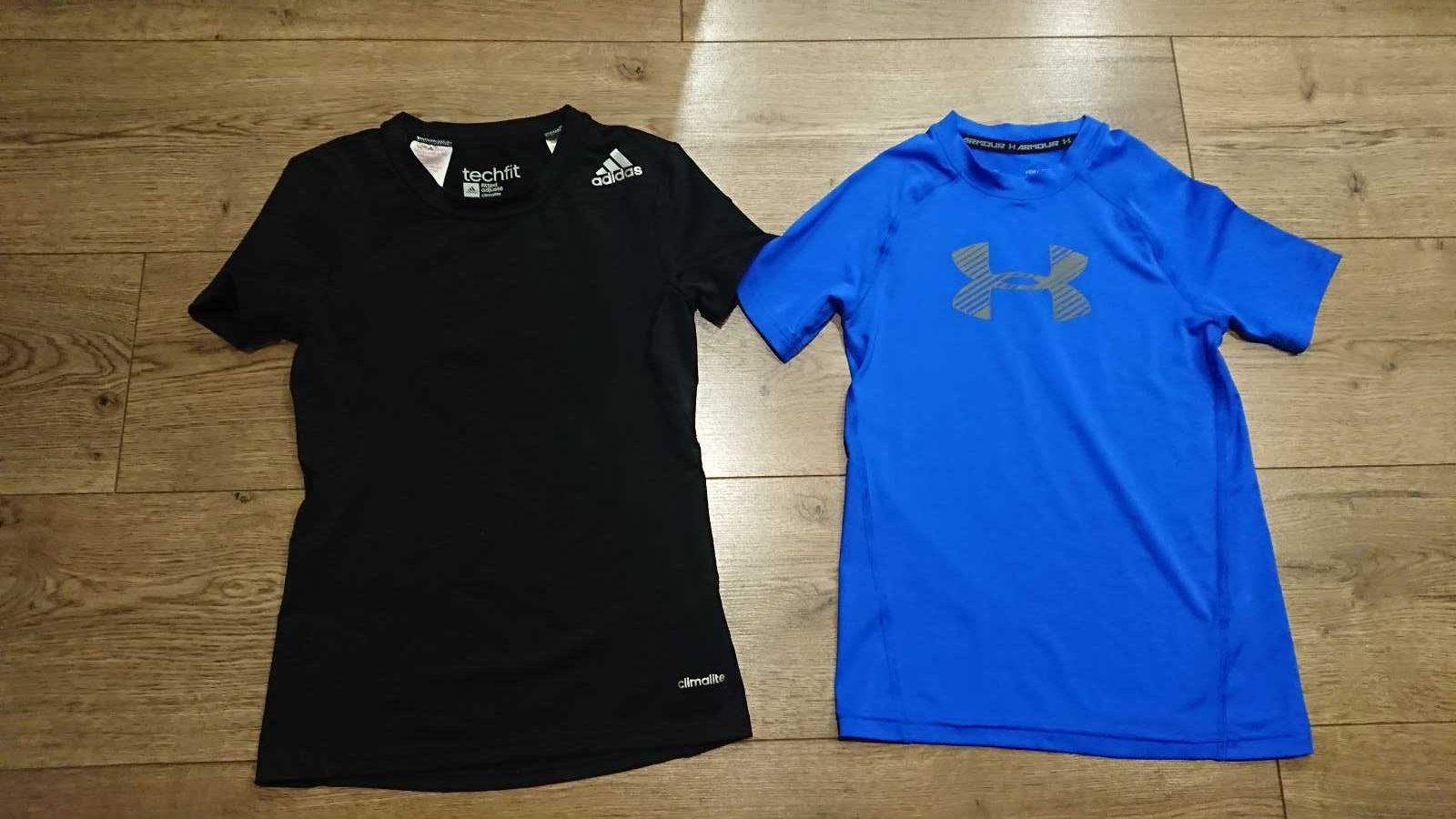 Термофутболка Adidas Techfit under armour детская компресионка 140 см