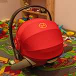 Fotelik Cybex JAK NOWY Cloud Z i-Size Plus Autumn gold-burnt red