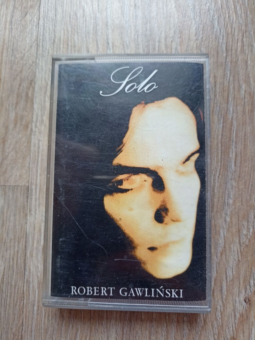 ROBERT GAWLIŃSKI - SOLO (1995, MJM) !! KASETA !! Wilki Róże Europy OZ