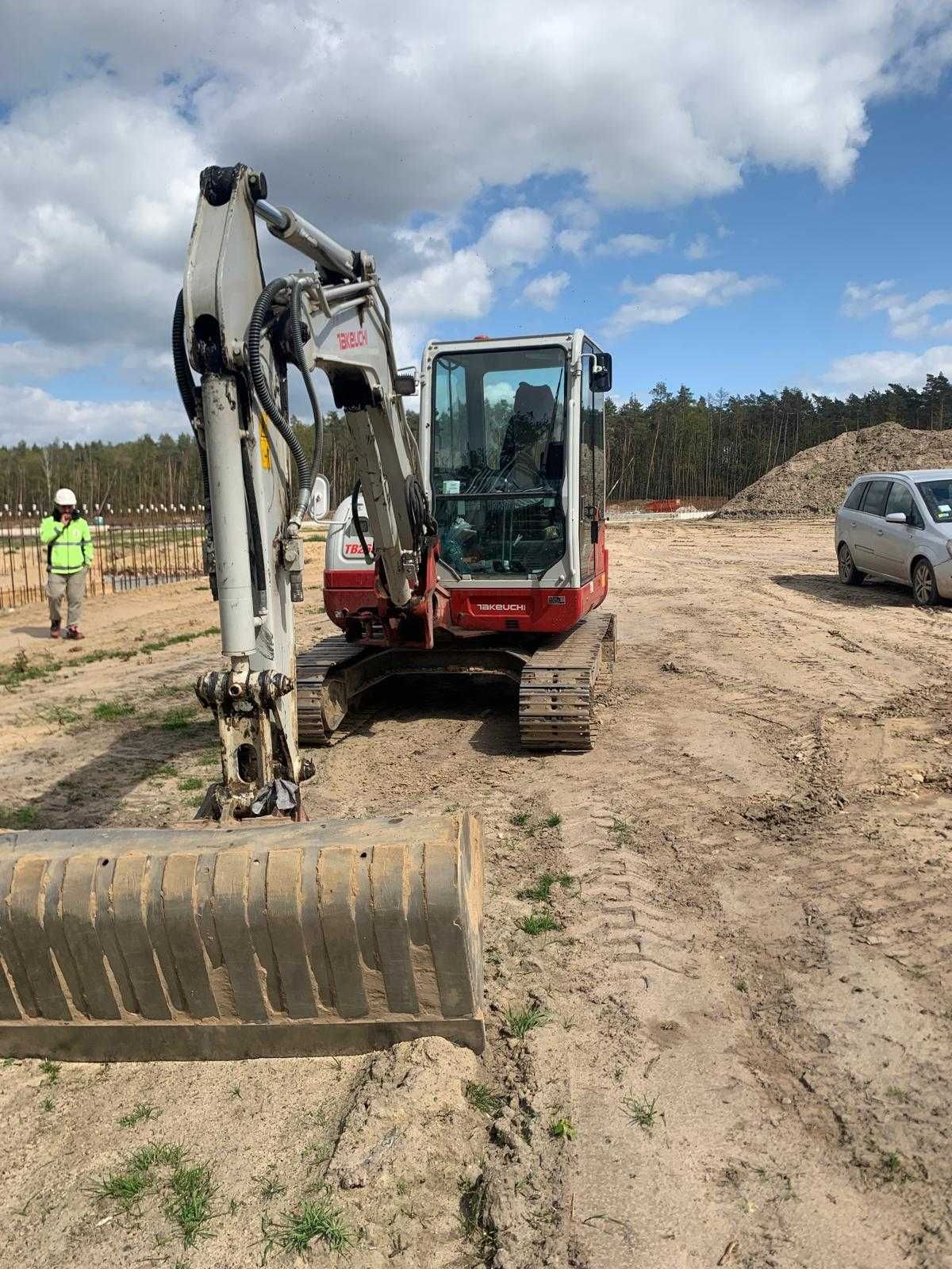 Takeuchi TB260 - minikoparka