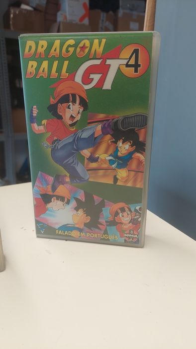 Dragon Ball GT – VHS Originais Falados em Português (Vol. 4, 6 e 10)