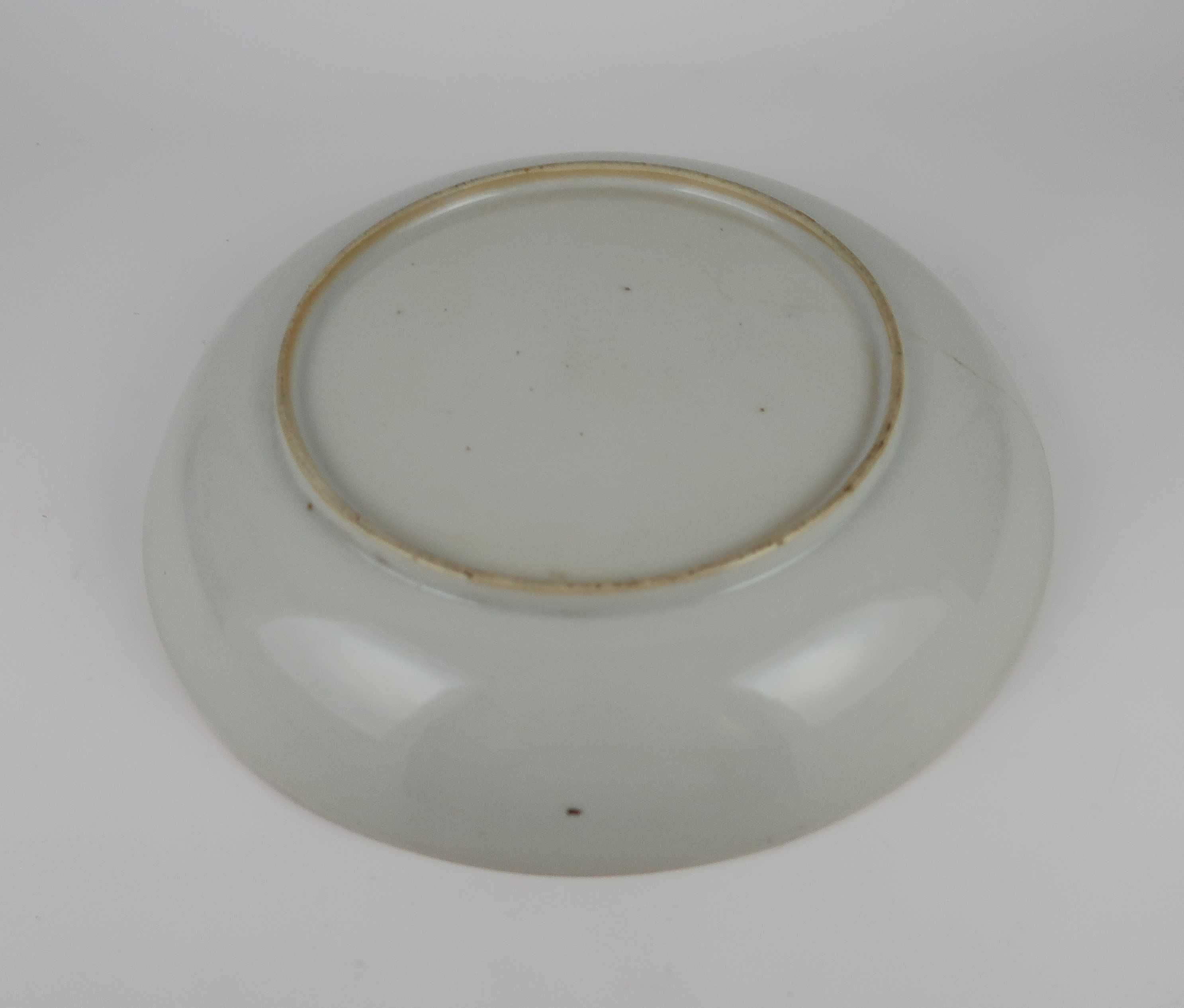 Prato Taça Companhia das Índias - China Séc. XVIII
