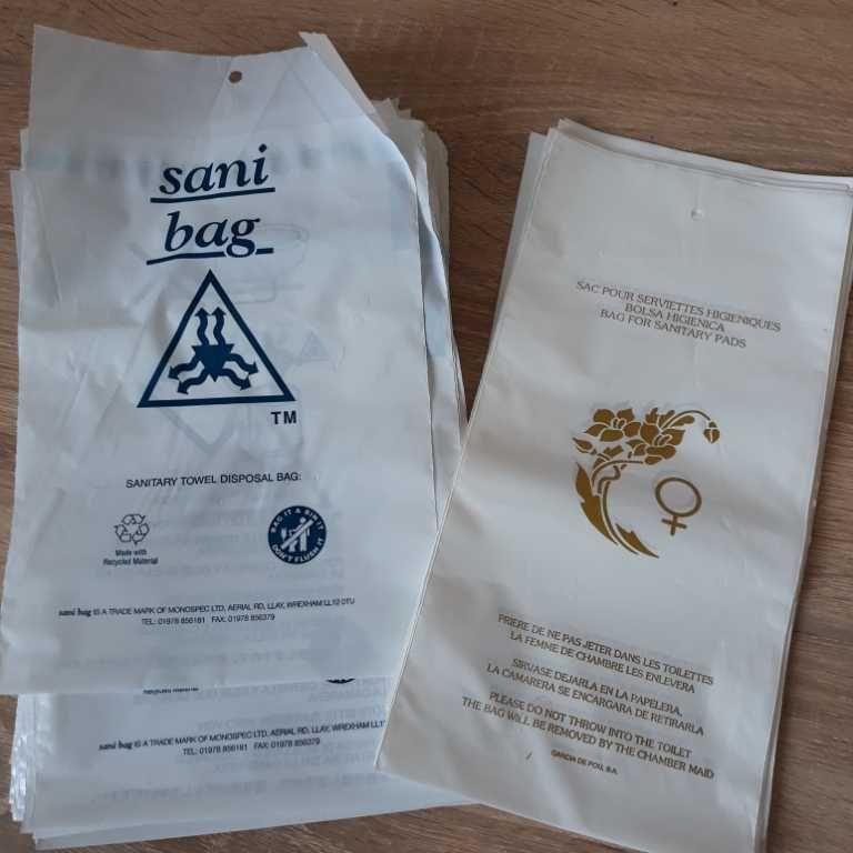 Sanitary bags Санитарные пакеты