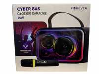 Głośnik FOREVER Karaoke CYBER Bass 15W K56 Nowy