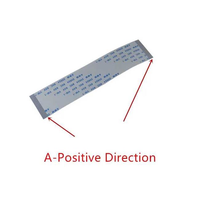 Cabo plano flexível Tipo A/B de Pinos 0,5 e 1mm