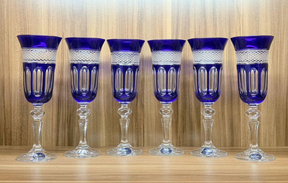 Хрустальные фужеры для шампанского просеко Julia Poland