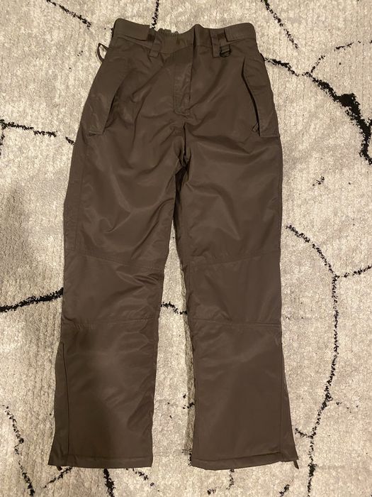 Spodnie brazowe narciarskie s