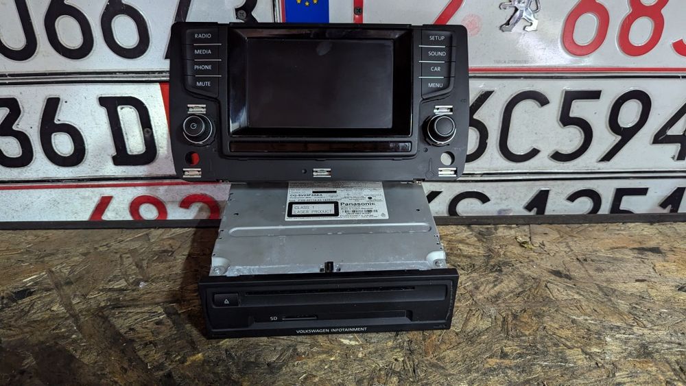 Штатна магнітола volkswagen golf 7
