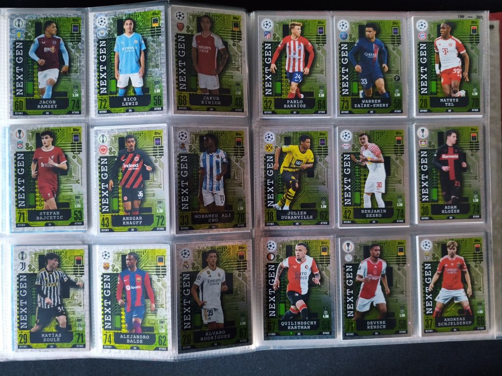 Kompletny album Match Attax 23/24! Full Set!