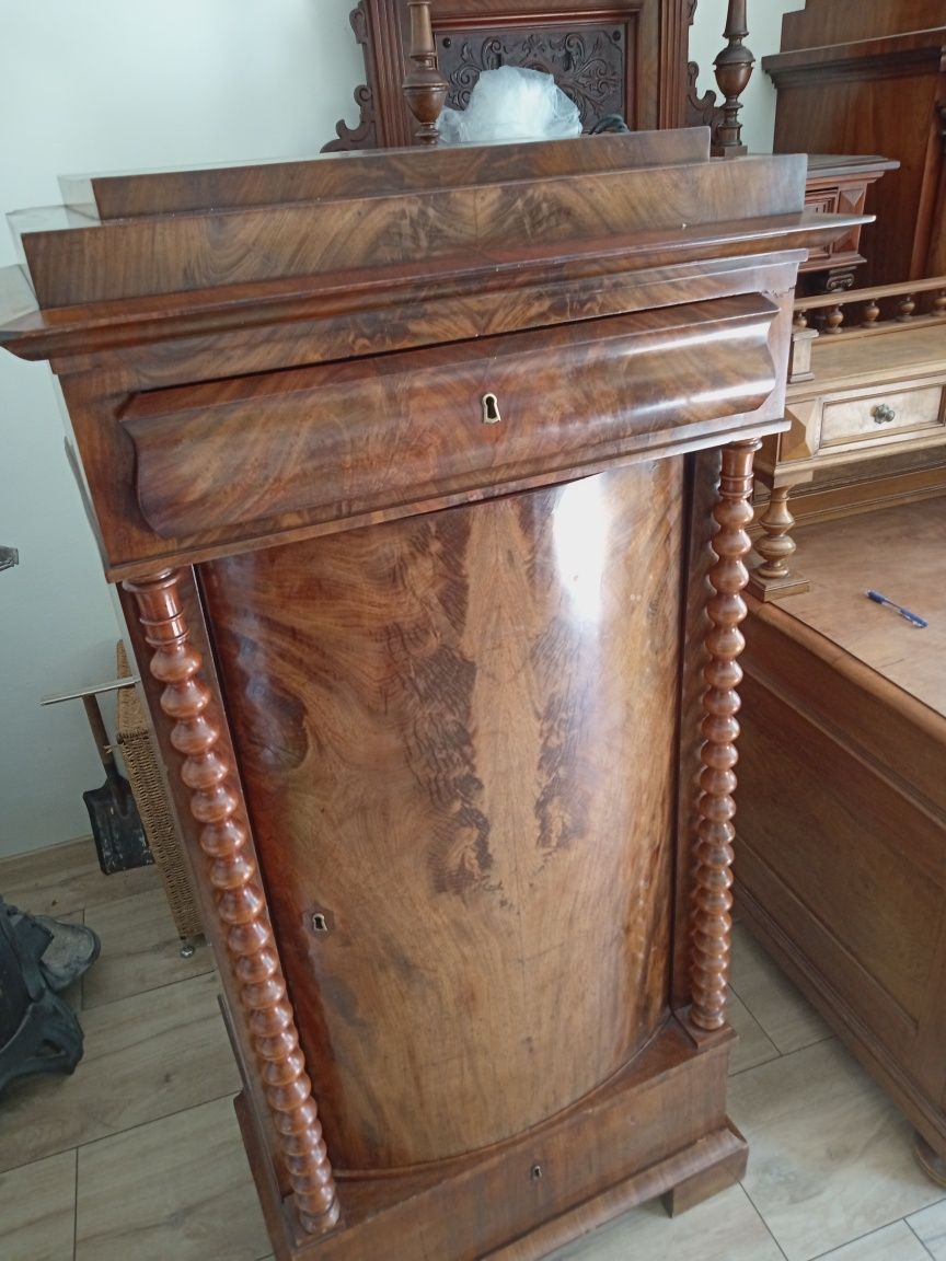 Antyk słupek piedestal biedermeier