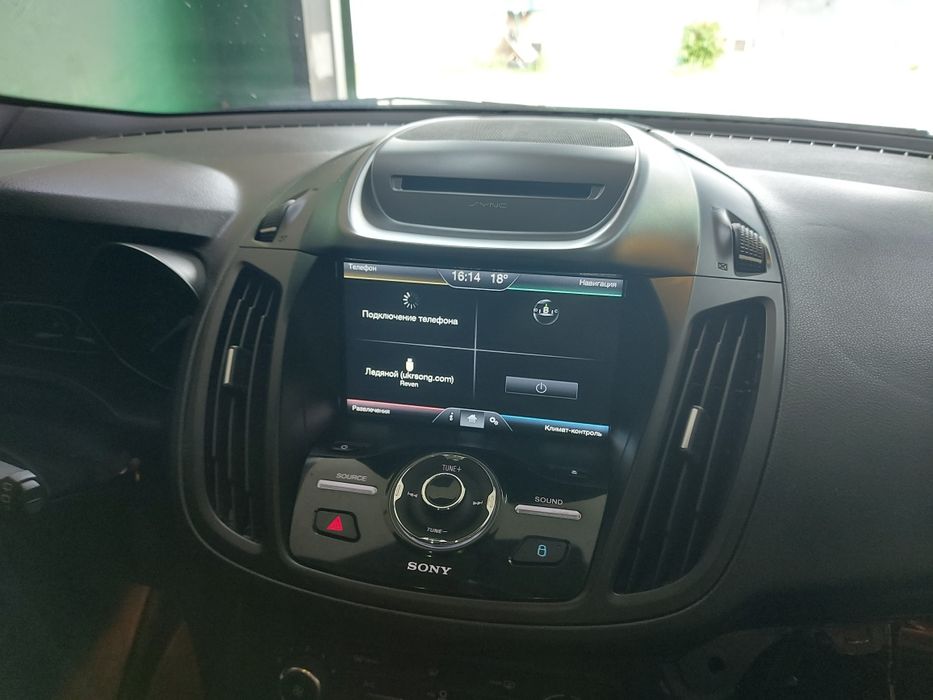 Магнітола Sync 2 для Форд Ескейп Куга