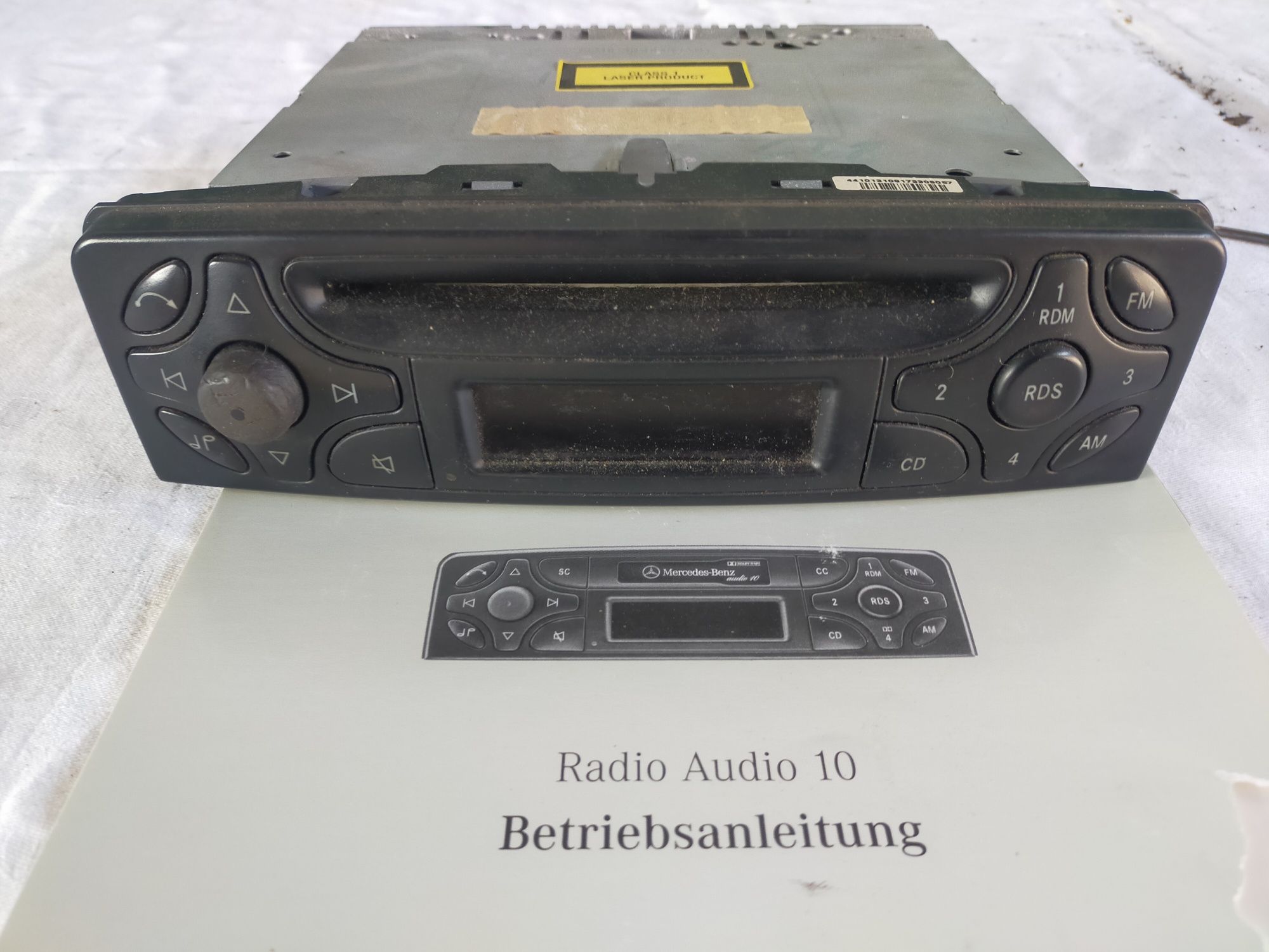 Mercedes w 203 radio cd