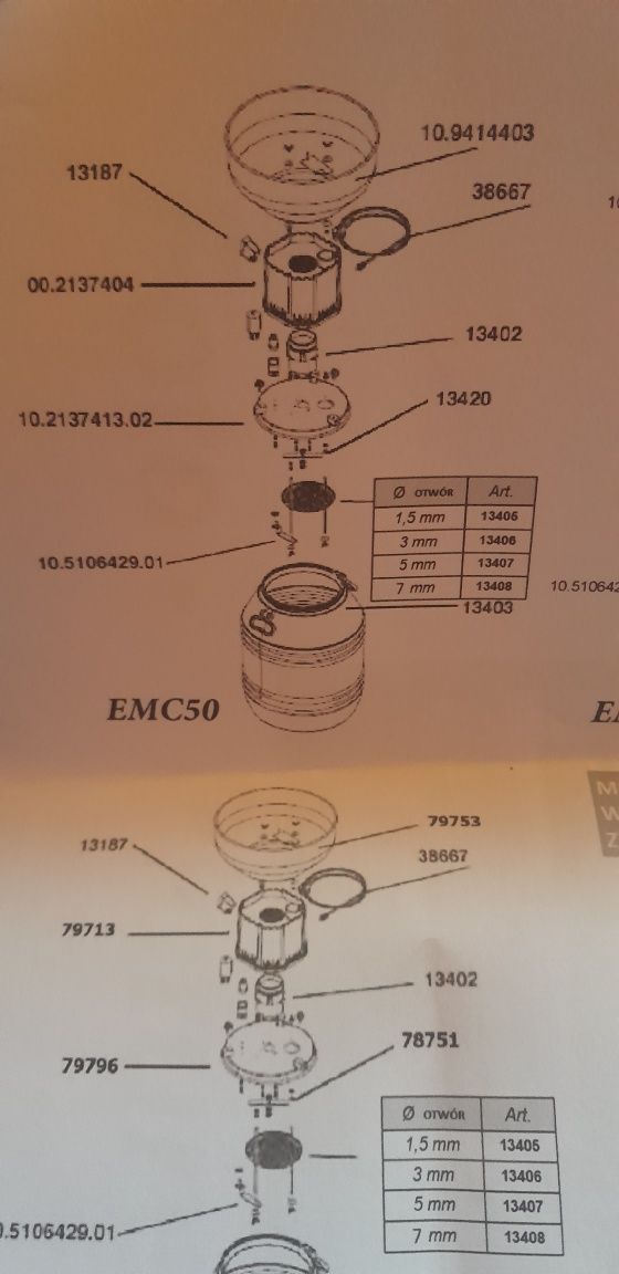 Rozdrabniacz mieszalnik 230V do zboża