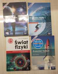Książki do fizyki Świat fizyki, Zrozumieć fizykę, Odkryć fizykę