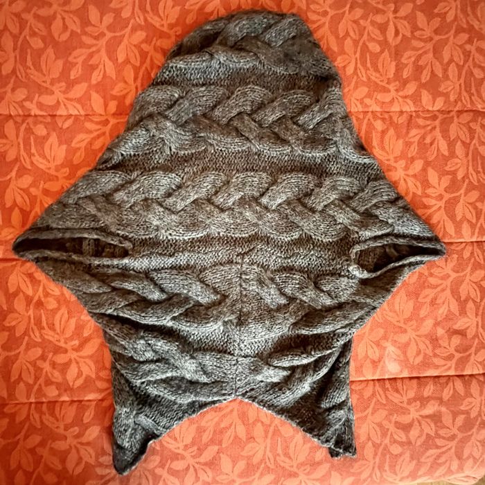 Casaco/colete lã Benetton cinzento