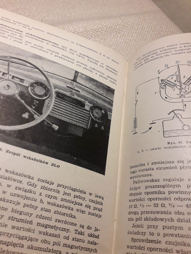 PRL FSO Warszawa Elektrotechnika samochodów osobowych WKŁ Osterloff 61