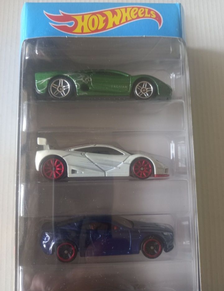 Pack 5 hot wheels exotics