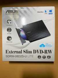 Дисковод Asus DVD±R/RW USB 2.0 SDRW-08D2S-U LITE Black External
