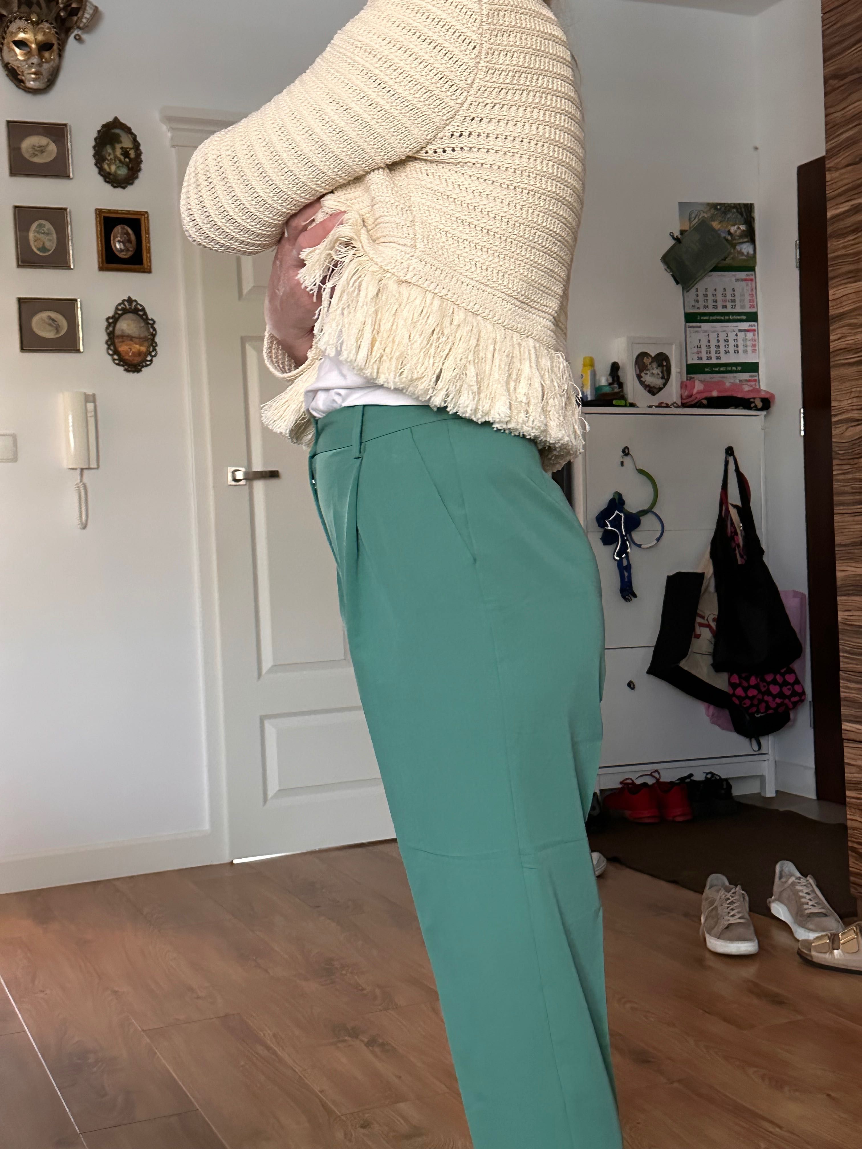 spodnie klasyczne casual 36 s