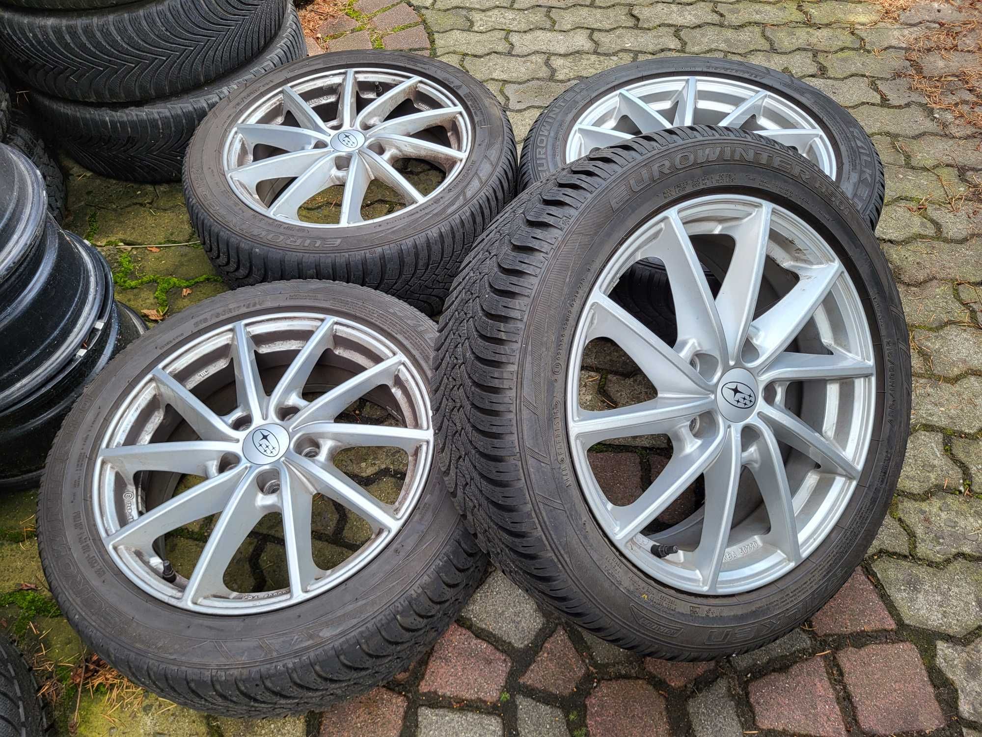 Felgi aluminiowe 17" 5x114,3 Subaru Impreza Legacy Outback Levorg