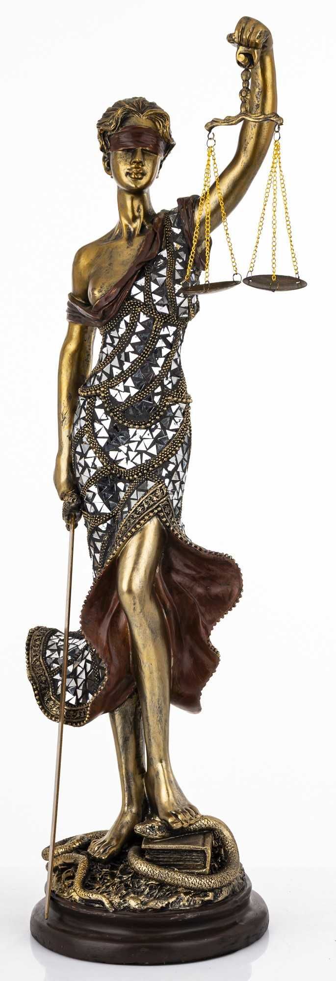 Temida bogini sprawiedliwości duża wysoka figurka ozdoba 81 cm  179585