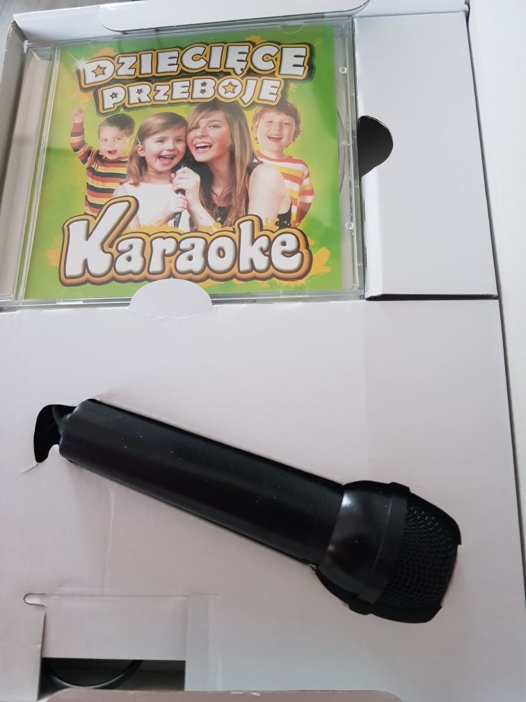 Mikrofon karaoke zabawa dla dzieci
