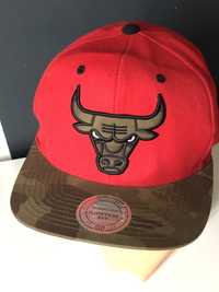 Mitchell & Ness Czapka z daszkiem NBA 12/15 VC96Z022602 czerwona