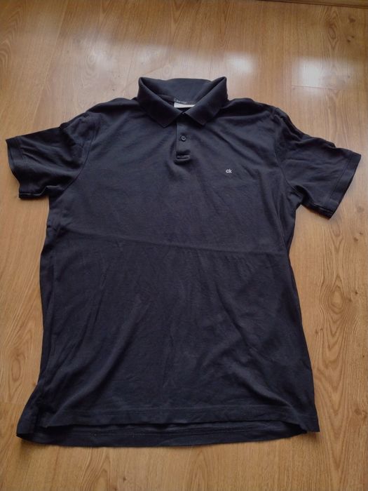 Koszulka polo czarna Kalvin Klein XL