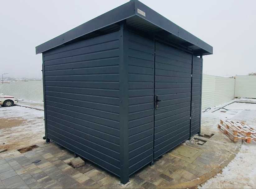 Wiata Śmietnikowa 3X2 . MONTAŻ GRATIS