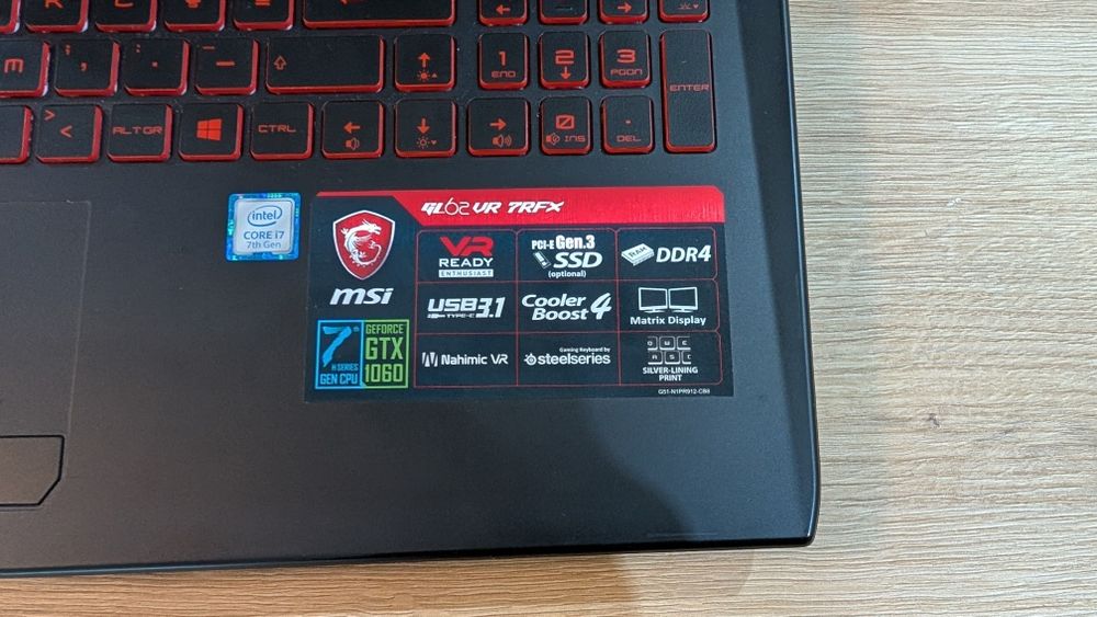 MSI i7 / GTX 1060 / 16GB / SSD 1TB – potente e impecável