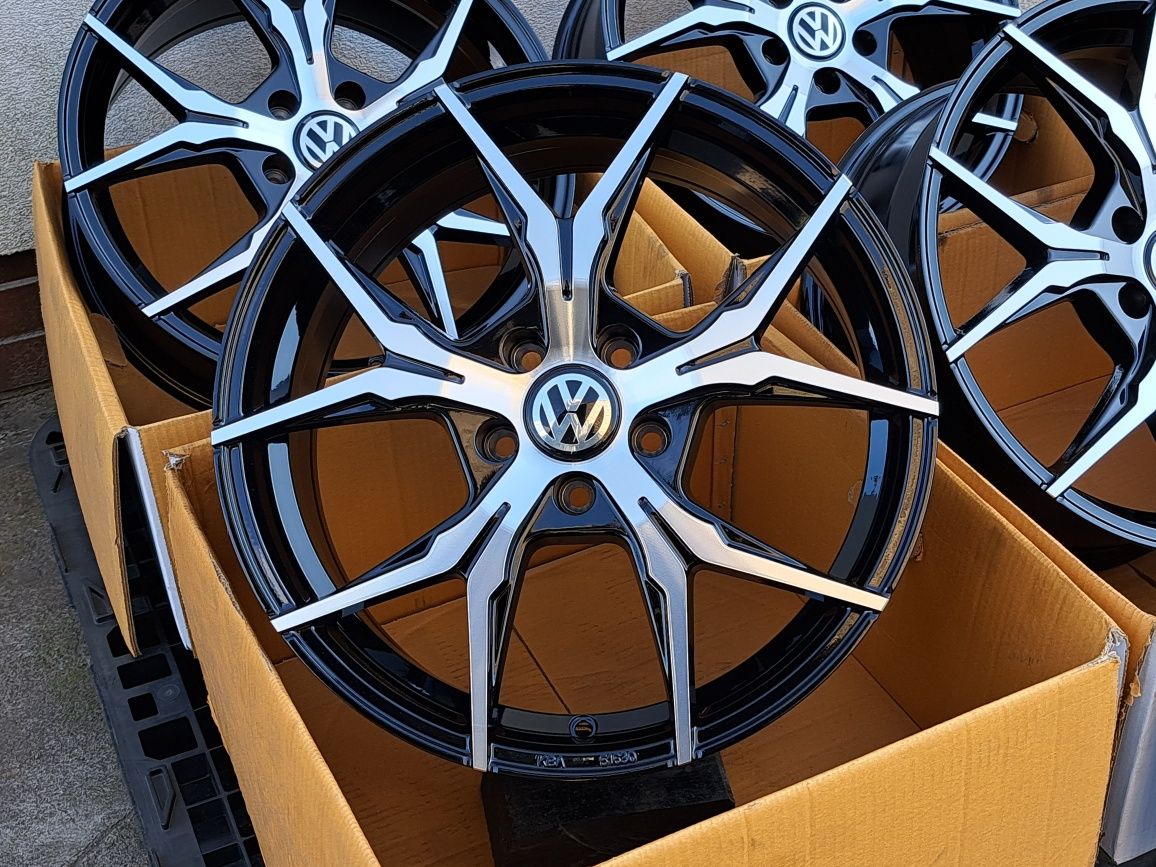 ALUFELGI NOWE VW 18 5x112 T-Roc Passat Golf Jetta Scirocco KT19