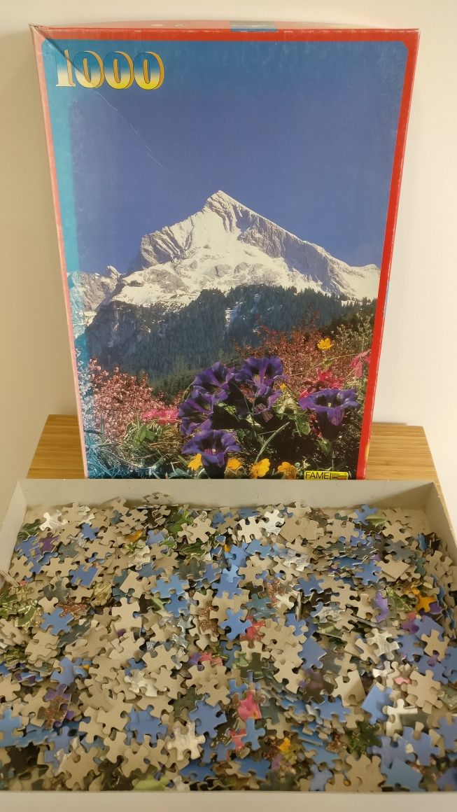 Puzzle "The Alps, Garmisch-Partenkirchen Germany" 1000 peças