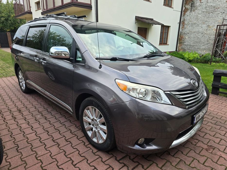 Toyota Sienna Toyota Sienna XLE 3.5 V6 AWD 2014, LPG, 7-osobowa, LPG, bardzo zadbana