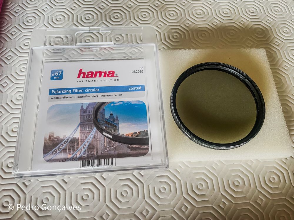 Vendo varios filtros originais  fotografia UV, polarizador PL-CIR e ND