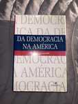 Livro “Da Democracia Na América” de Alexis De Tocqueville (Português)