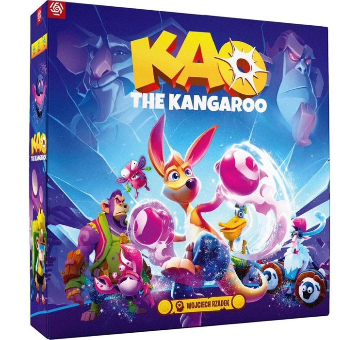 Kangurek Kao gra planszowa Good Loot pudełko,259x267 mm