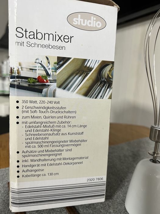 Ручний блендер stabmixer