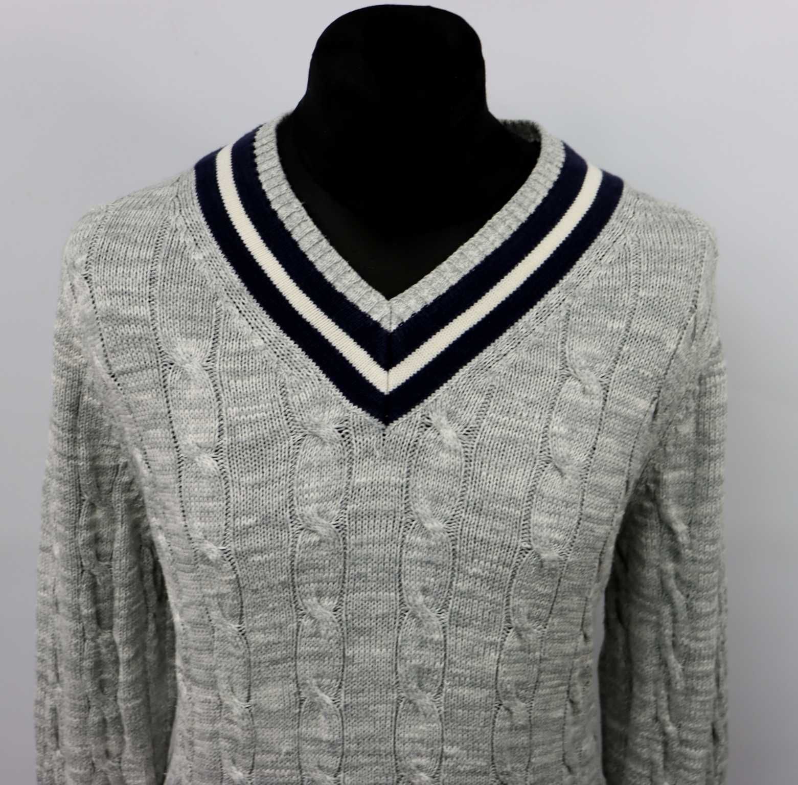 Tommy Hilfiger męski solidny sweter rozmiar XL